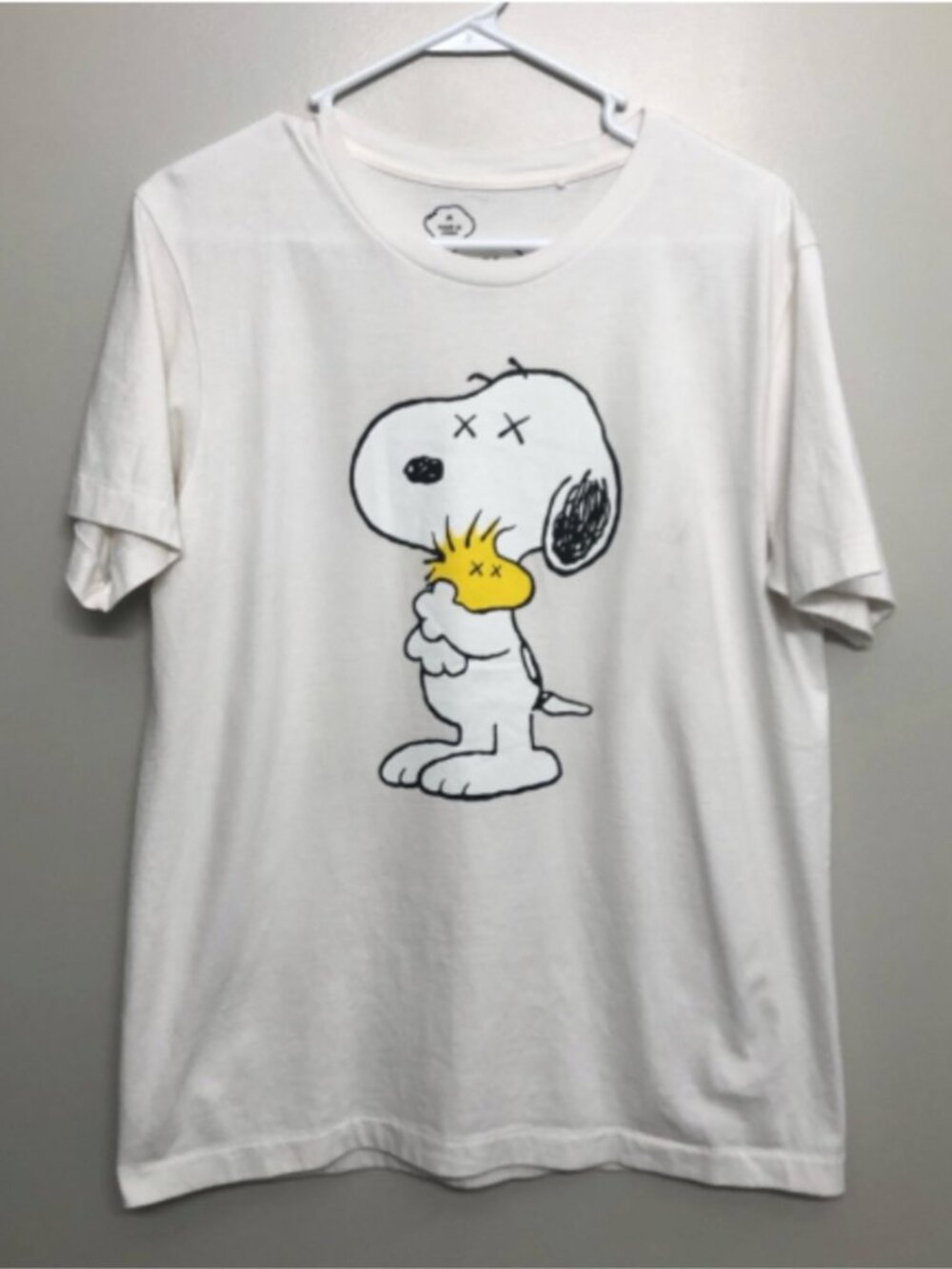Kaws X Peanuts Collab Snoopy Woodstock T-shirt XS